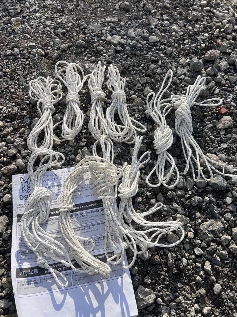 DOD チーズタープS、スラッシュパッカン（60）ビックタープポール×4