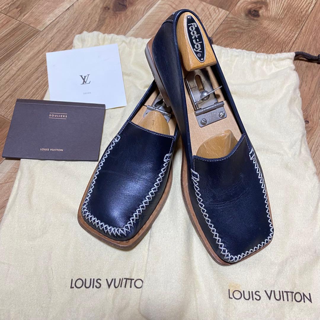 LOUIS VUITTON スクエアローファー　23cm LOUIS VUITTON（ルイ・ヴィトン） 1ACAXR カプリ ローファー