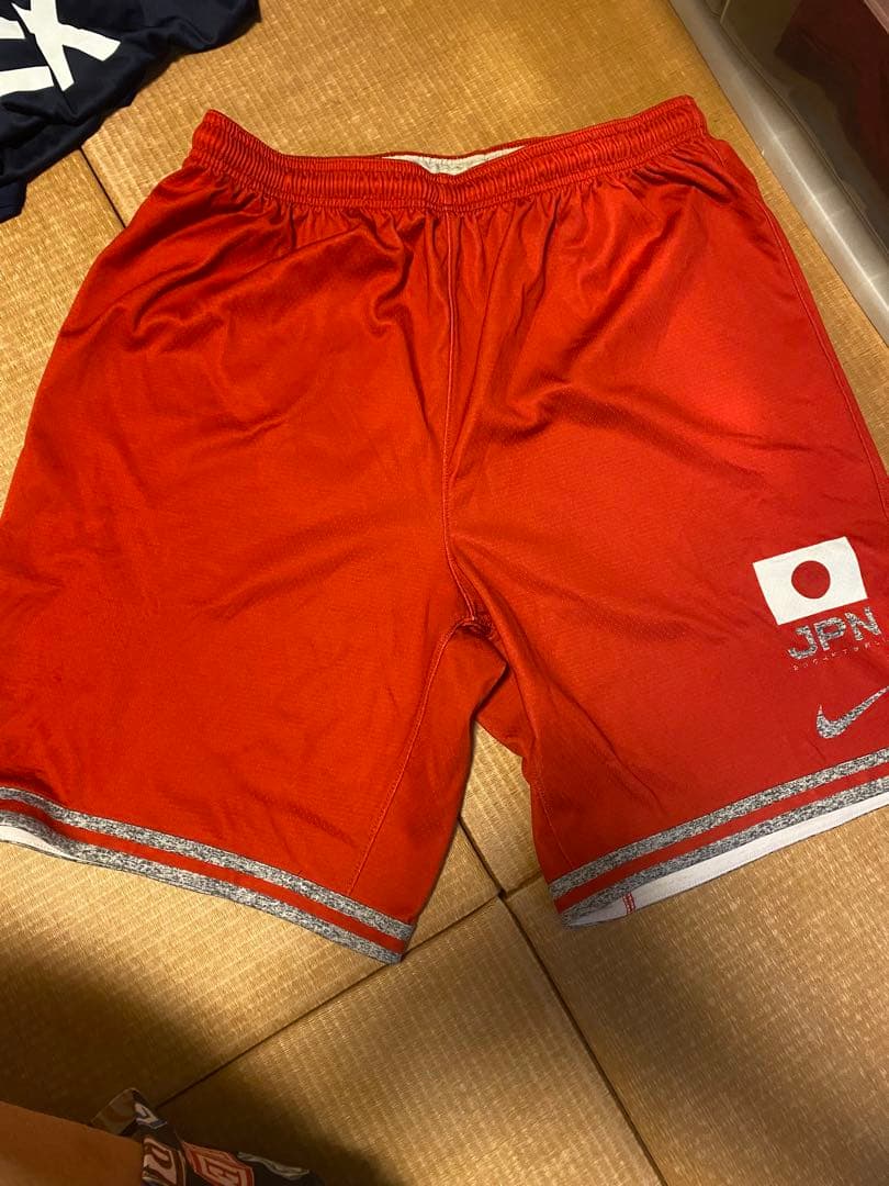 Nike 日本代表 バスケットボールパンツ 赤 超レア商品】NIKE 日本代表 ハーフパンツ バスパン ショーツ M バスケ