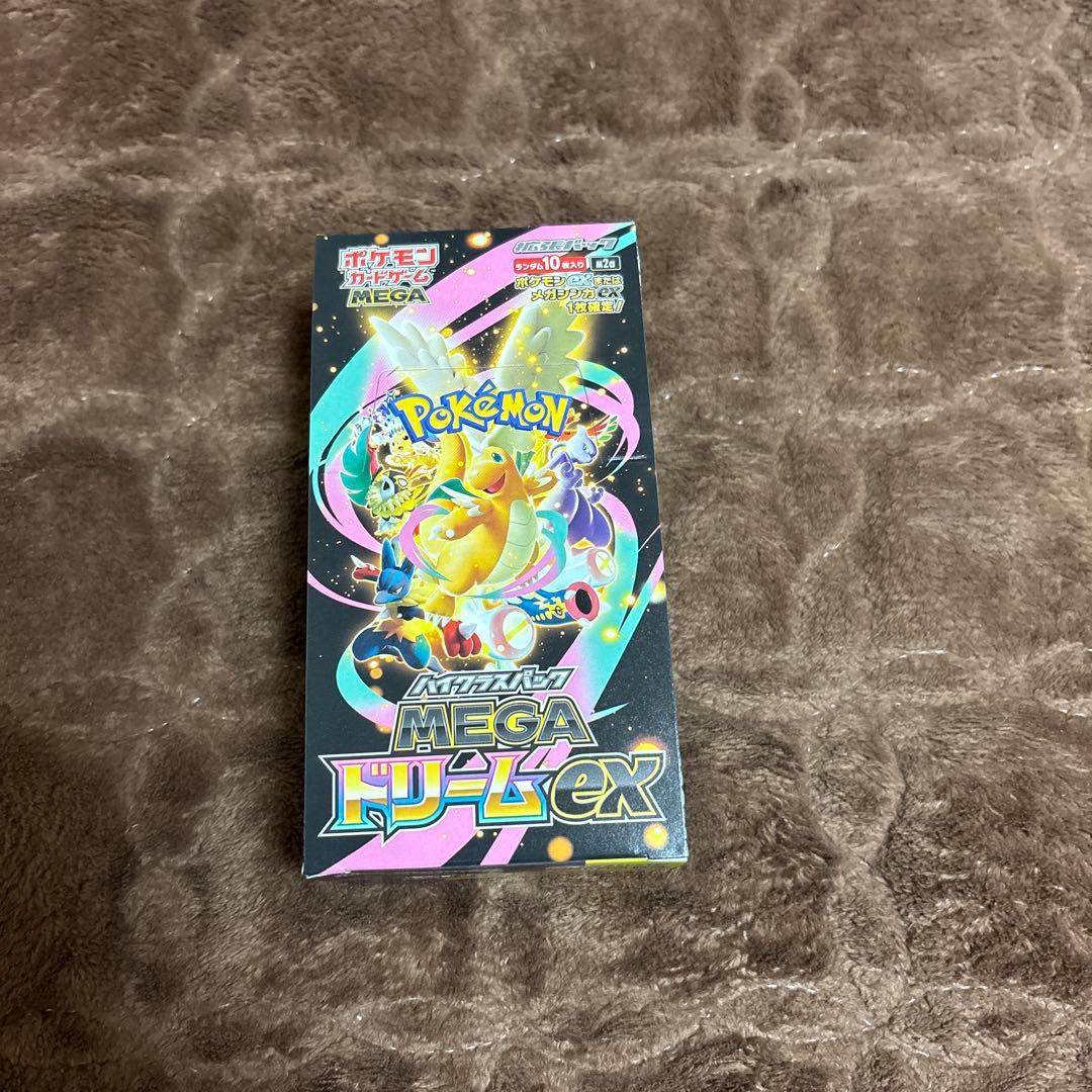 ポケモンカード MEGA ドリームex 1box シュリンクなしペリペリつき