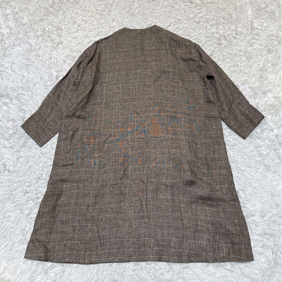 TRESORオンラインストア 【LOISIR】リネンガーゼガウンカーディガン