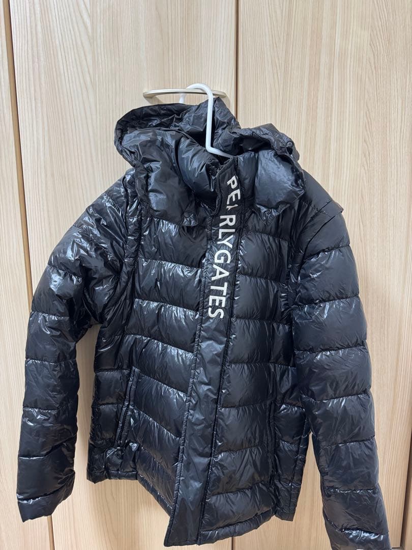 PEARLY GATES 黒 ダウンジャケット フード付き