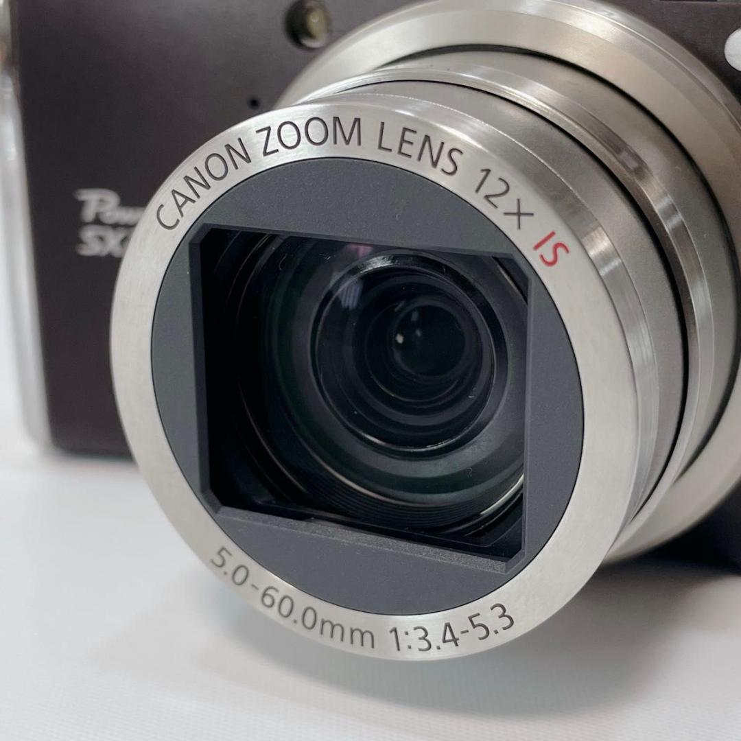 Canon パワーショット SX200 IS ブラック黒 コンデジ 美品 ヴ