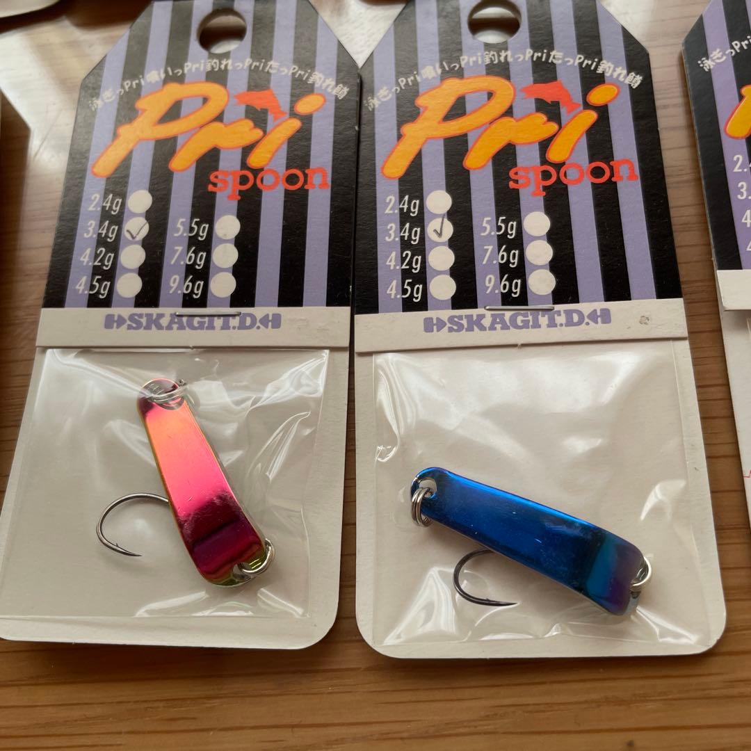 スカジットデザイン pri spoon 3.4gr ③