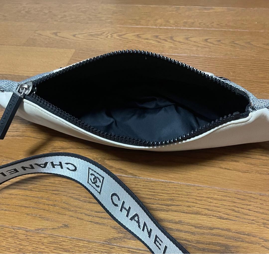 s*3様 CHANEL シャネル スポーツライン ココマーク ウエストポーチ ボ