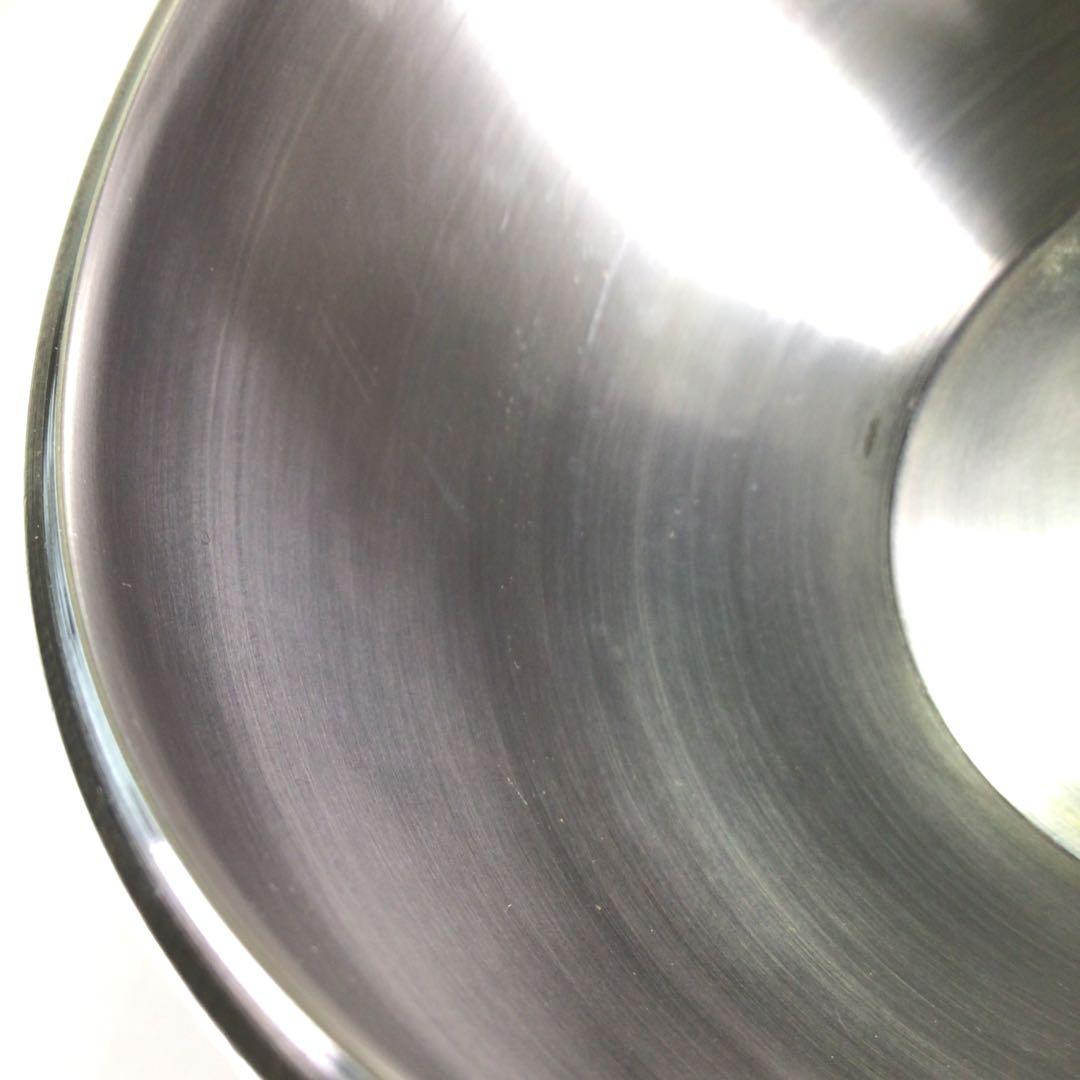 R566 建水 金属製『金谷宗林造』『瓔珞彫』『茶こぼし』 共箱