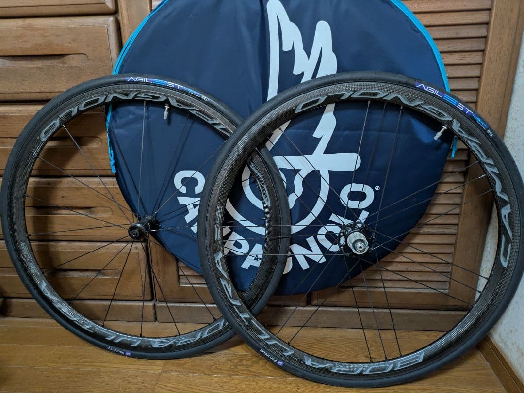 ボーラウルトラ35 クリンチャー　ダークラベル中古美品新品タイヤ付き Campagnolo Bora Ultra 35 Clincher DarkLabel / カンパニョーロ