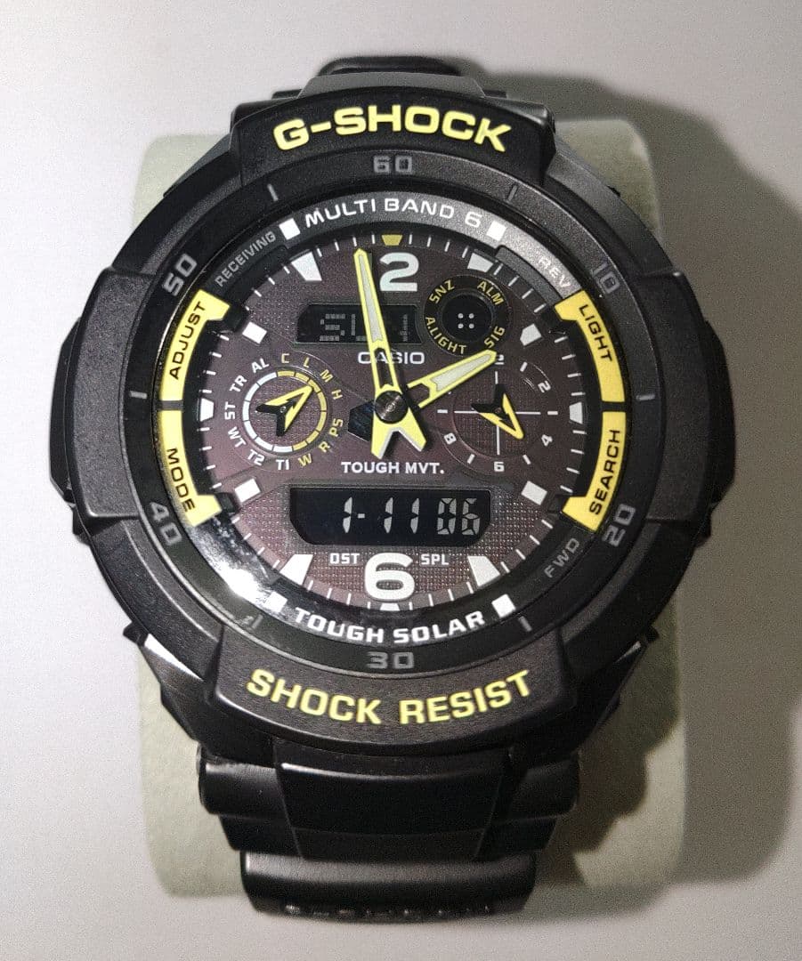 廃盤　稼働　美品　G-SHOCK　GW-3500B 電波ソーラー　ブラック GW-3500B-1AJFサポートページ | CASIO