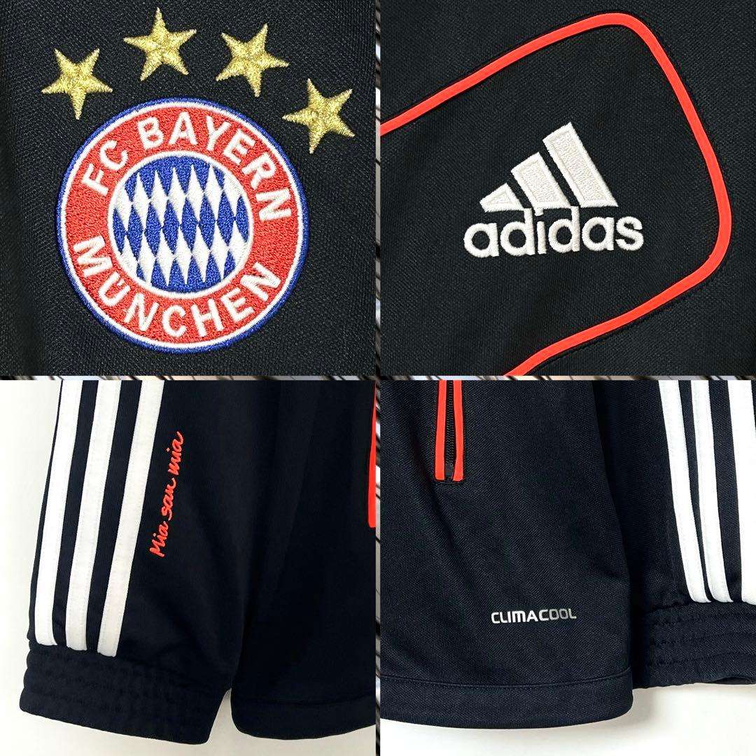 adidas バイエルン ミュンヘン ジャージ 上下セット L ブラック - メルカリ