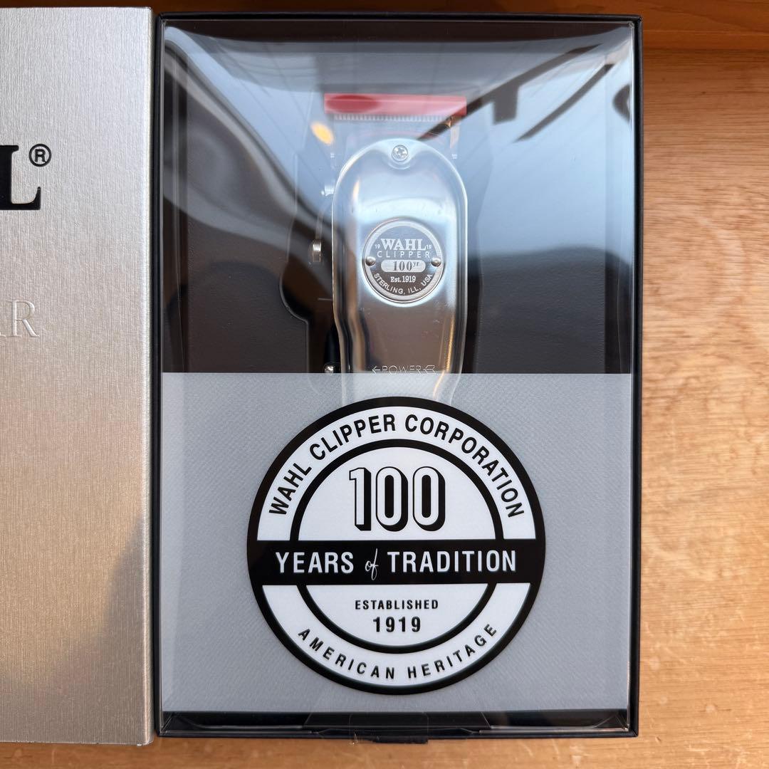WAHL 1919 100週年限定バリカン 専用ケース付き-冬の新作続々登場