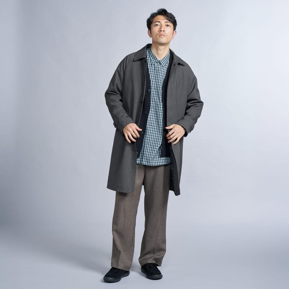 ワークマン エックスシェルター 断熱β ステンカラーコート LL ブラック