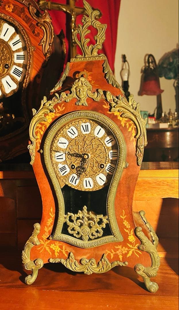 イタリア製　象嵌　置時計　ゼンマイ式振子時計 2026年最新】Yahoo!オークション -イタリア 振り子時計の中古品・新品
