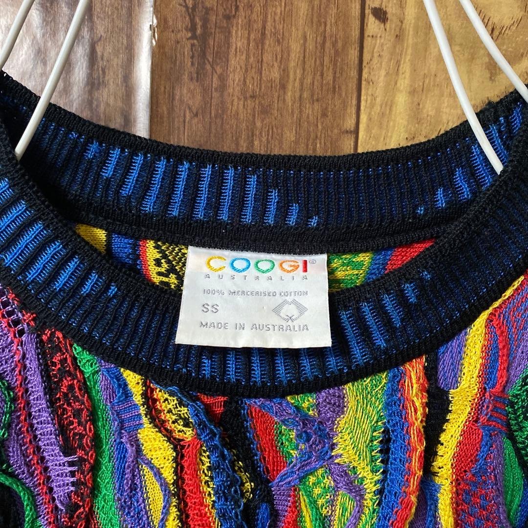 希少 クージー COOGI ニット 3d セーター 短丈 90s - メルカリ