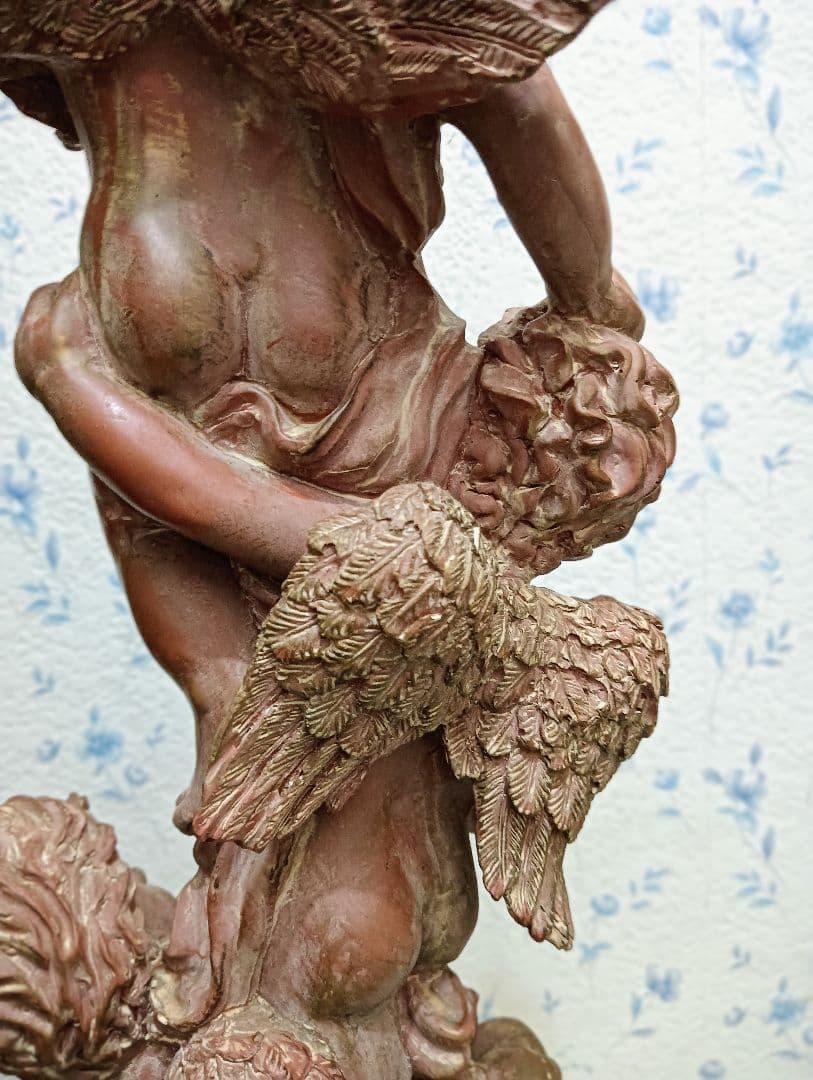 天使の木像オブジェ☆天使好きの方に☆エンジェル｜天使の