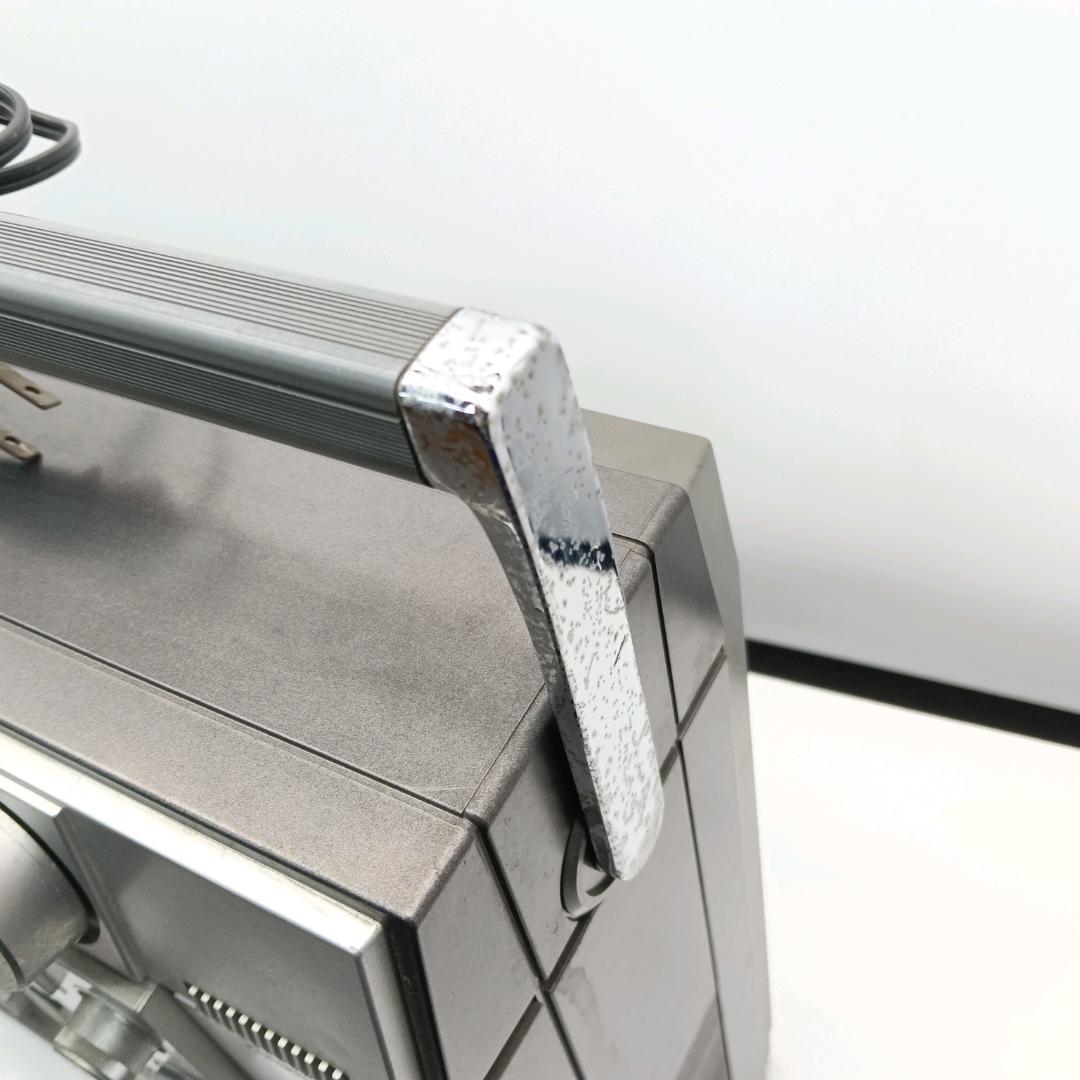 希少】HITACHI レトロ ラジカセ TRK-8600 ジャンク25-058 日立