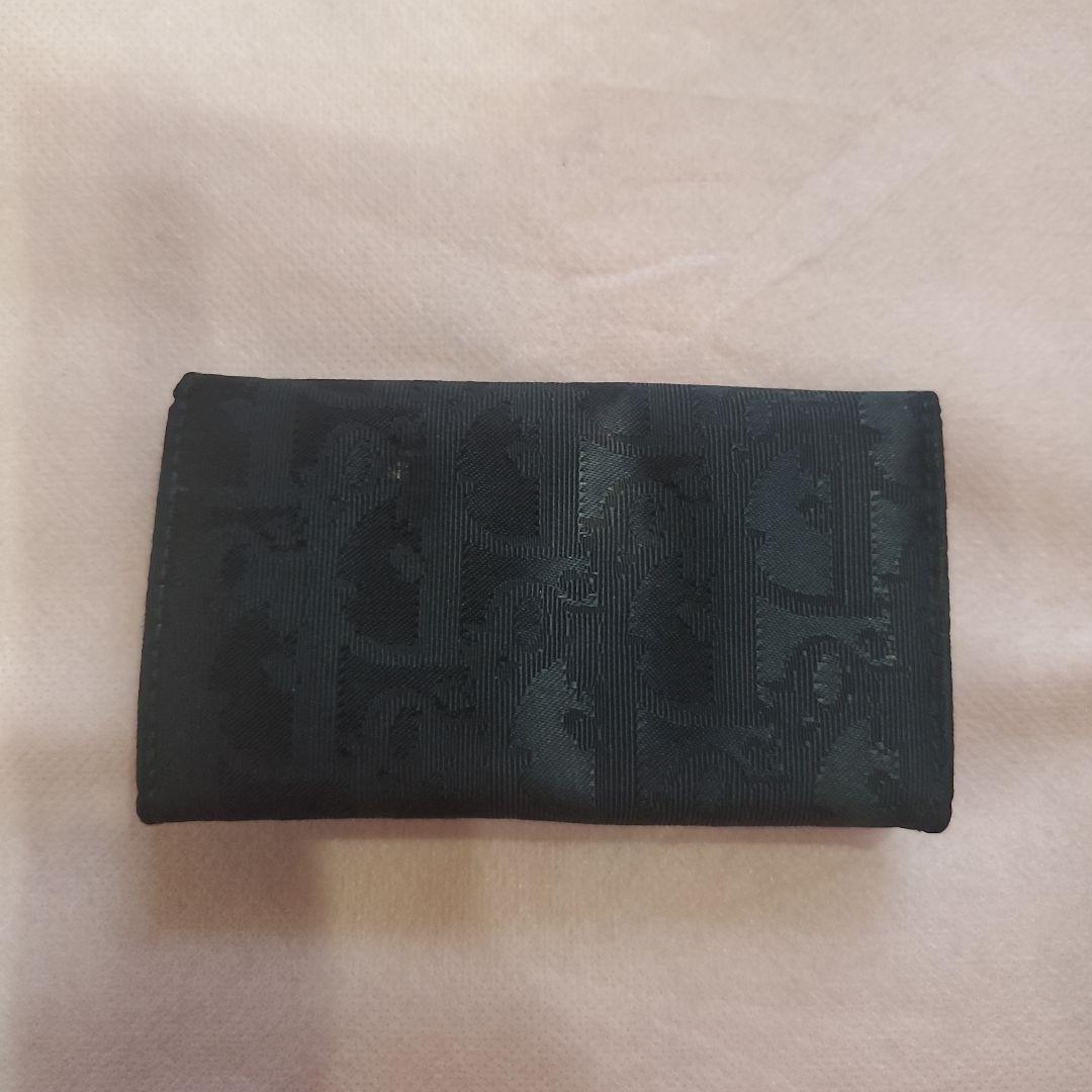 クリスチャン ディオール トロッター柄 6連キーケース ブラック