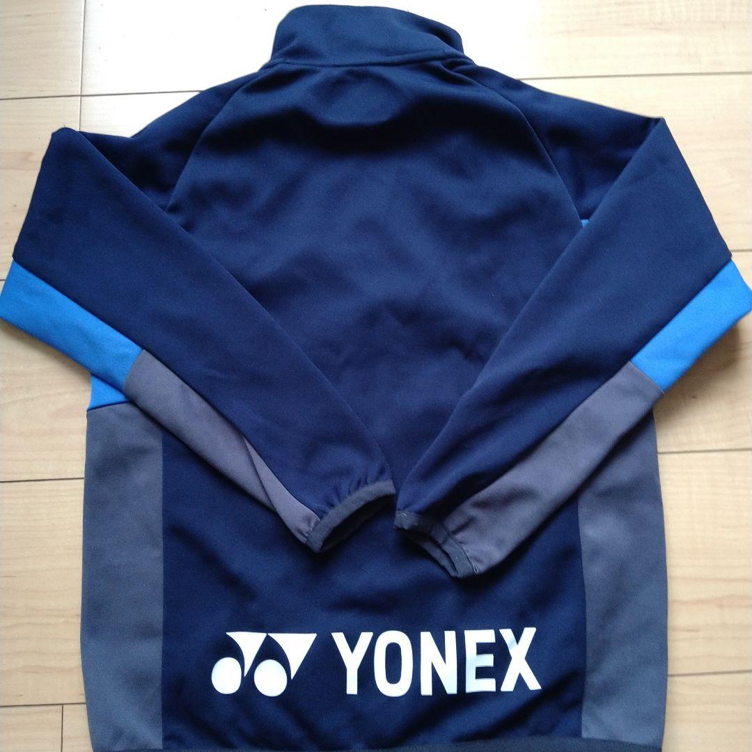 YONEX ジャージ上下セット ジュニア120サイズ ネイビー/ブルー - メルカリ