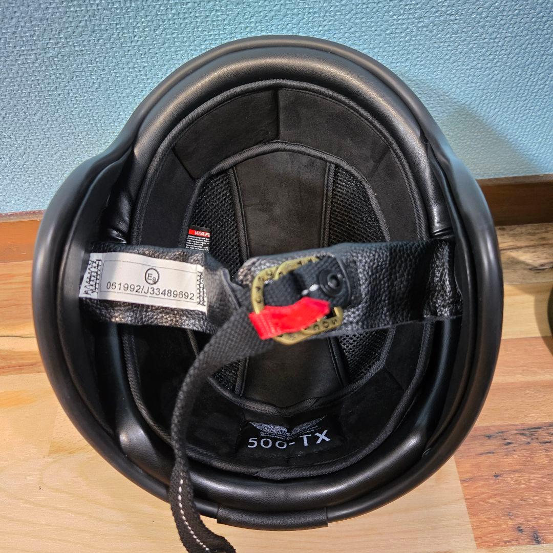 新品 500TX ヘルメット L tt&co ビートル BUCO バイザー付き - メルカリ