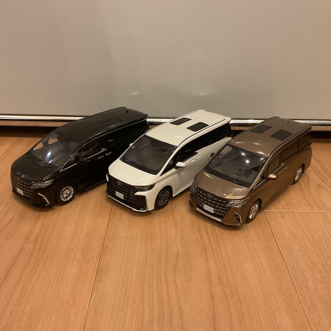 アルファード 40 ヴェルファイア 40 モデルカー ミニカー ３台セット W20240027 ミニカー トヨタ TOYOTA アルファード ヴェルファイア 40系