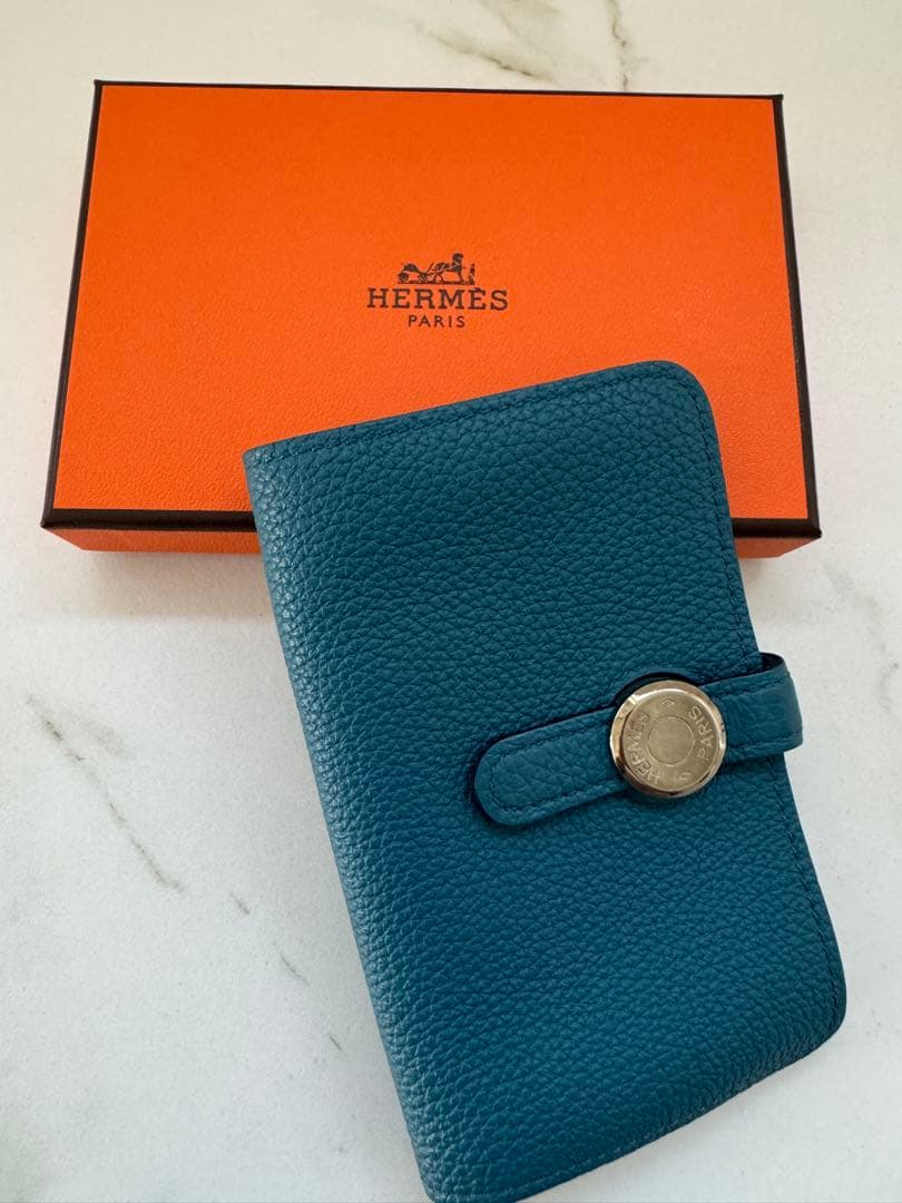 HERMES ドゴン キーケース コバルト 超美品 箱付き HERMES ドゴン キーケース コバルト 超美品 箱付き HERMES（エルメス