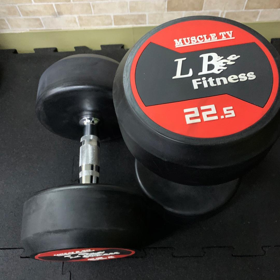 半額　　ラバーダンベル　22.5kg 2個