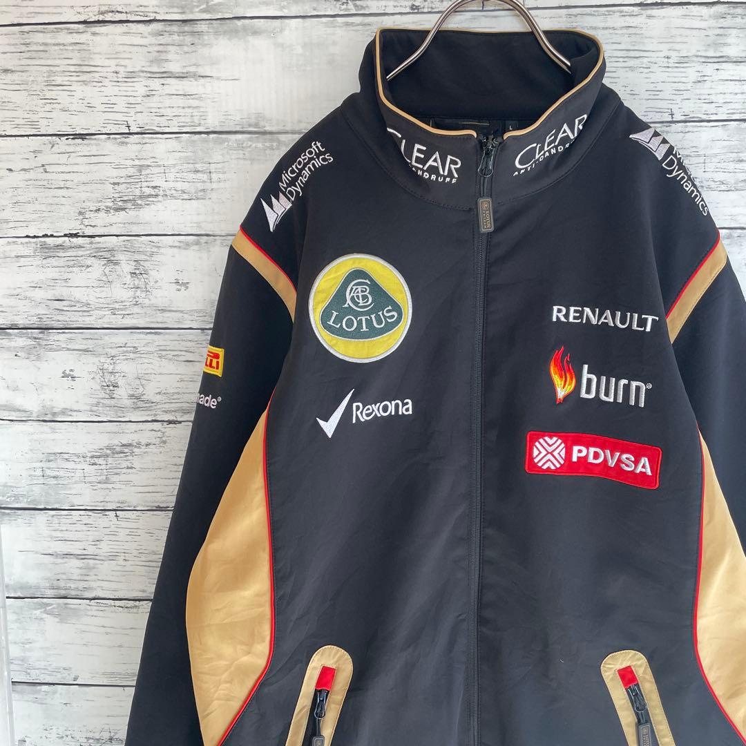 LOTUS ロータス F1 ジャケット 公式ウェア チームジャケット L 特価品LOTUS F1 レーシングジャケット XS チームジャケット ロータス
