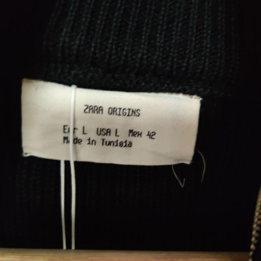 zara origins ドライバーズニット ブリオッシュ ステッチカーディガン