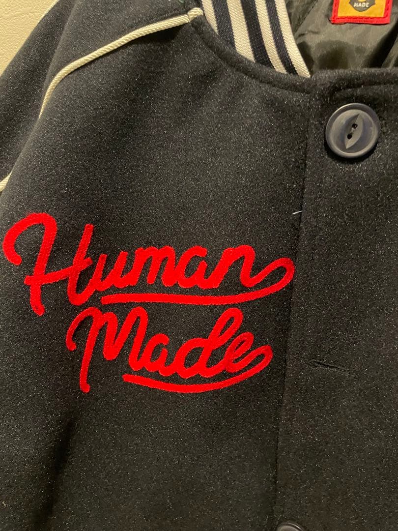 新品】早い者勝ちhuman Made ダック刺繍 スタジャン タグなし