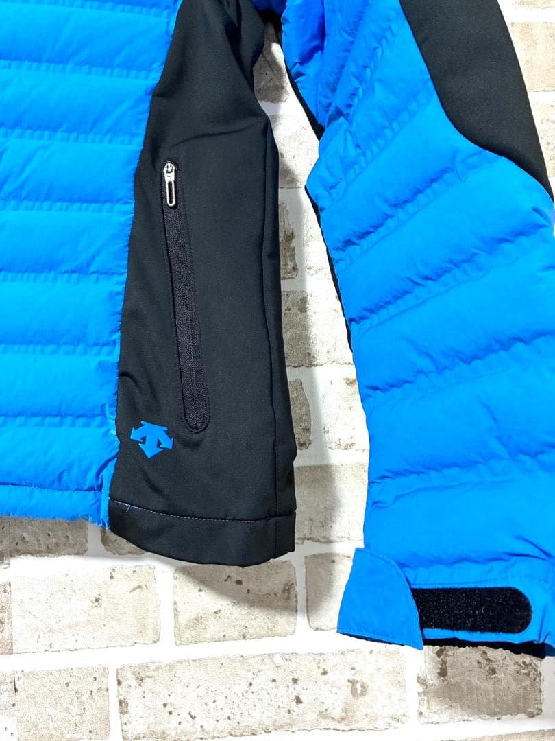 早い者勝ち✨】デサントゴルフ ダウンジャケット DGMMJK03 M 水色x黒