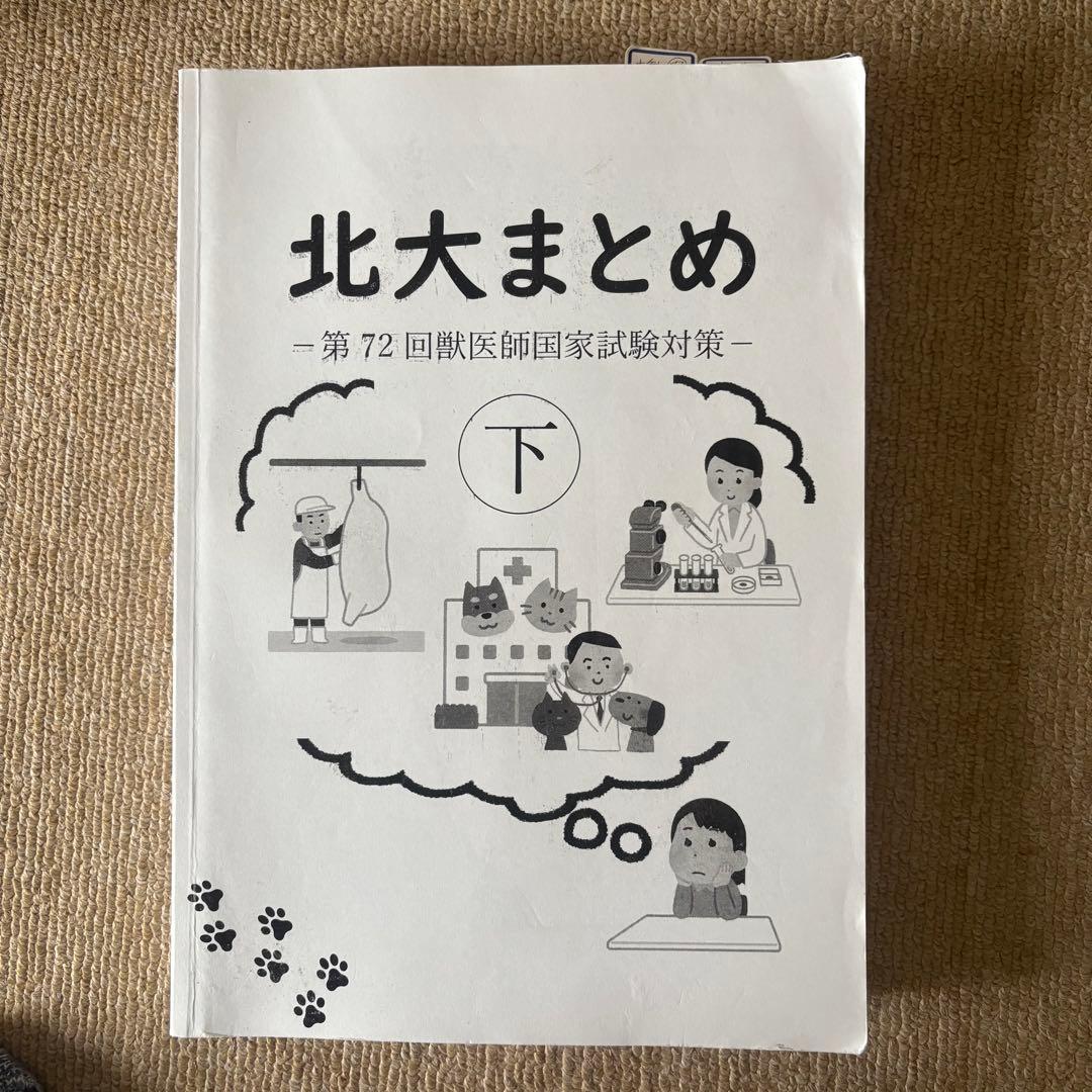 北大まとめ　上中下巻　3冊