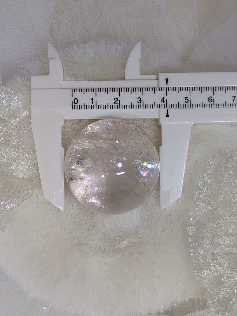 高品質 ♡ピンクアゼツライト（通称） ピンククリアクォーツ スフィア