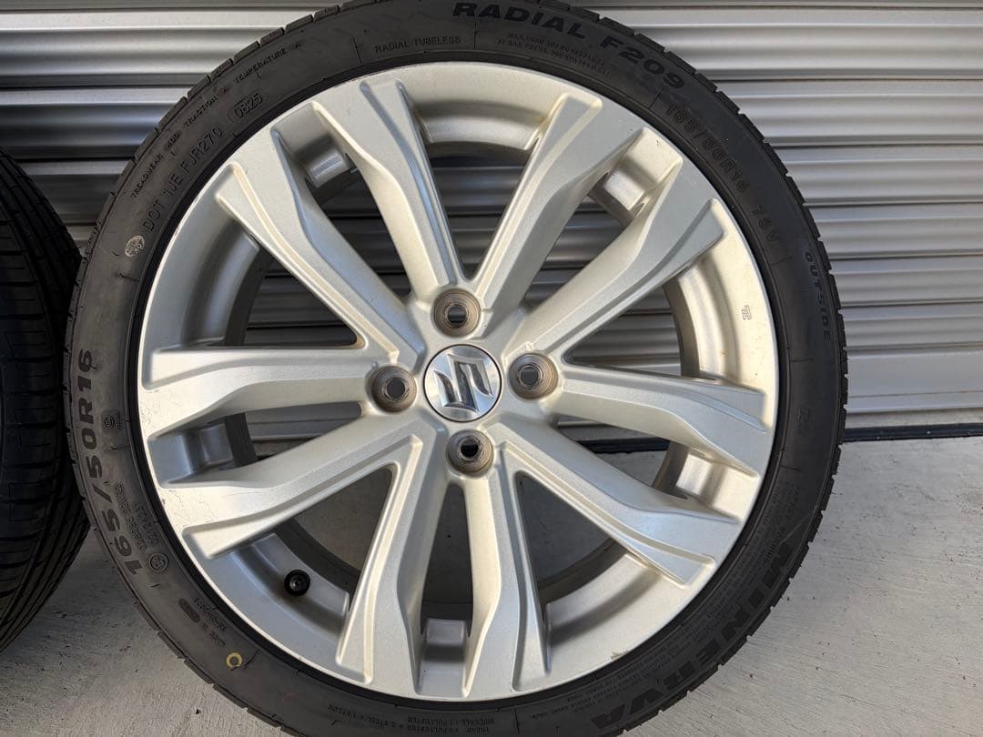 スイフト純正ホイール 16インチ 165/50r16 流用 - メルカリ