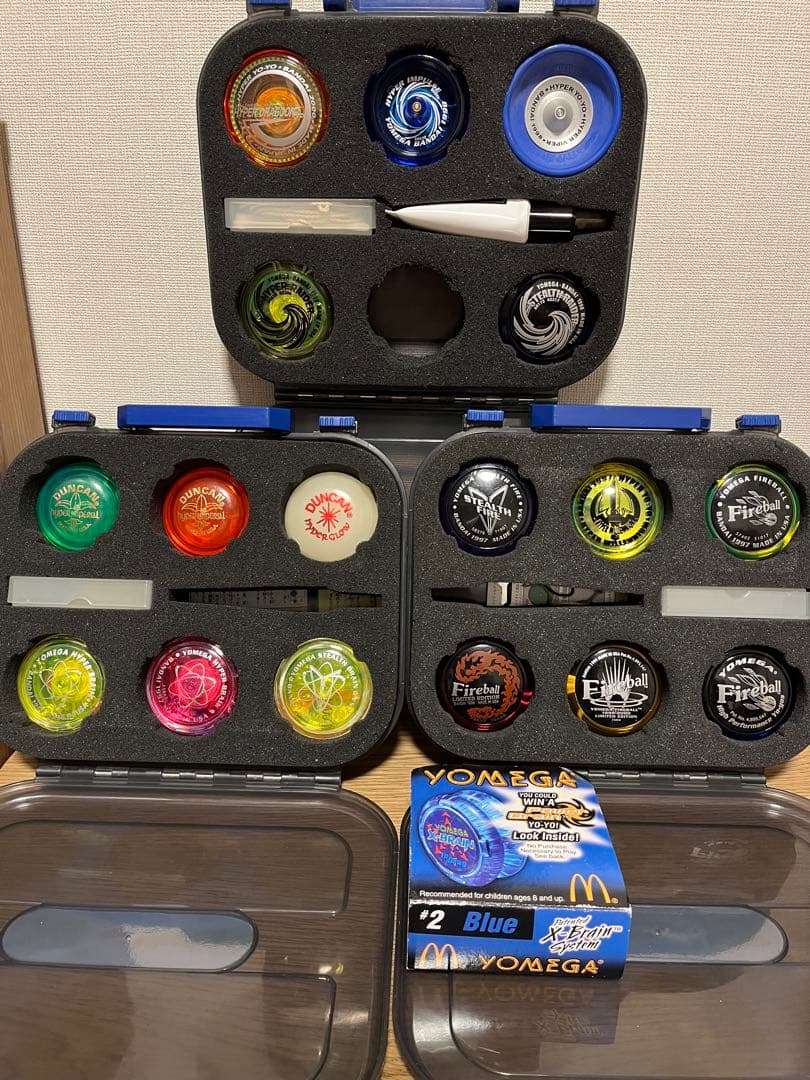 初期/ハイパーヨーヨー/限定/ボックス付きまとめ売りセット 初期/ハイパーヨーヨー/限定/ボックス付きまとめ売りセット ハイパー