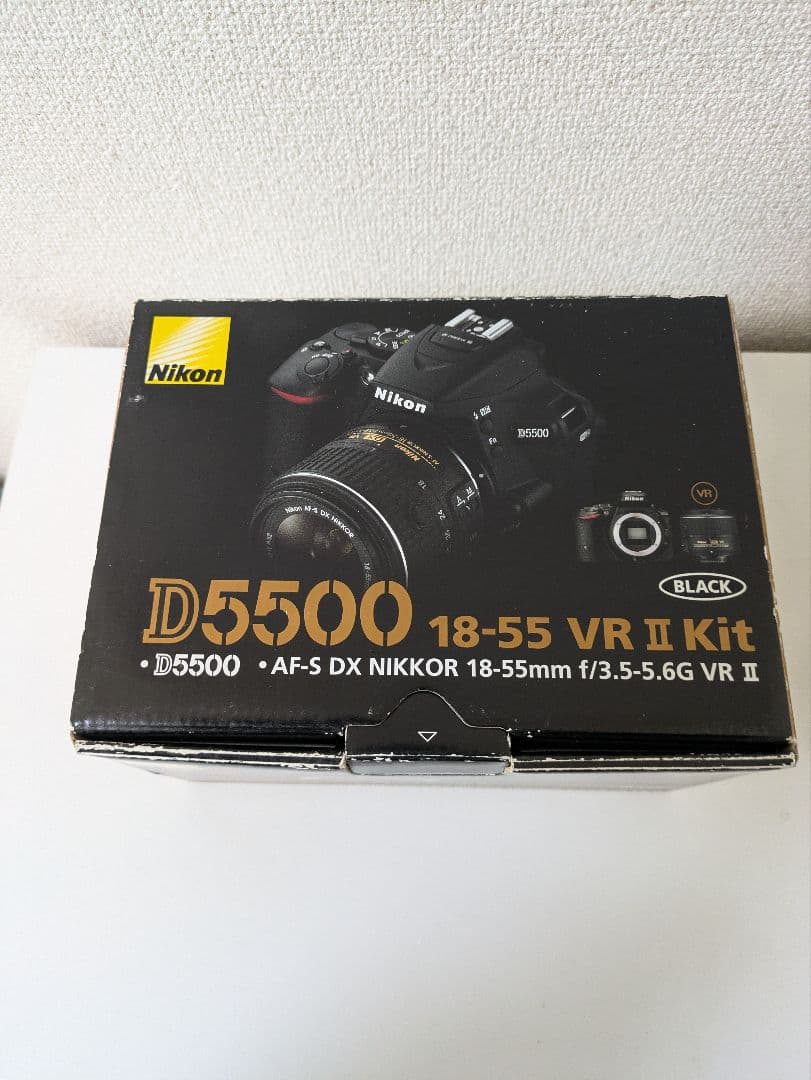 Nikon D5500＋レンズ S数1,365回 1.4%以下