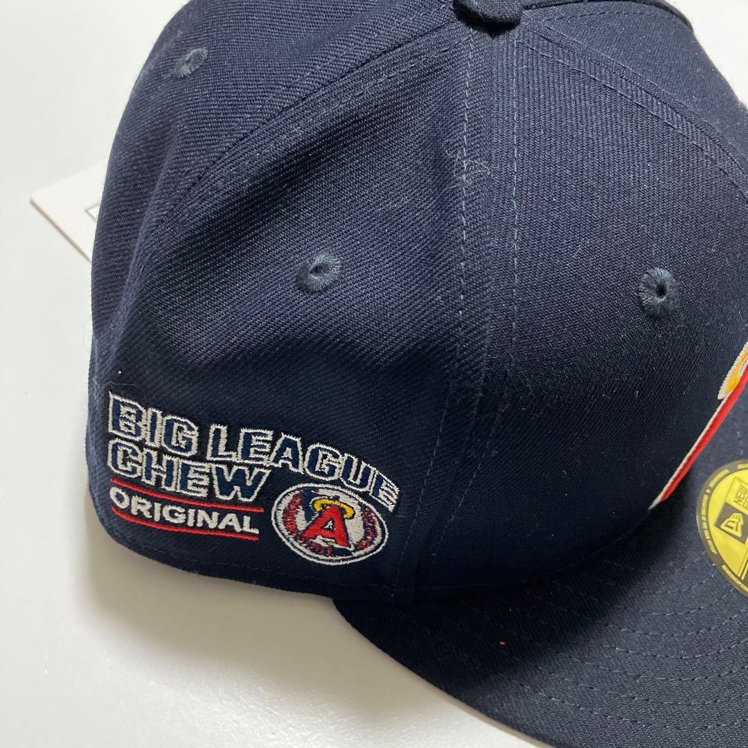 未使用 MLBエンゼルス 旧ロゴ ニューエラ ベースボールキャップ 58.7cm