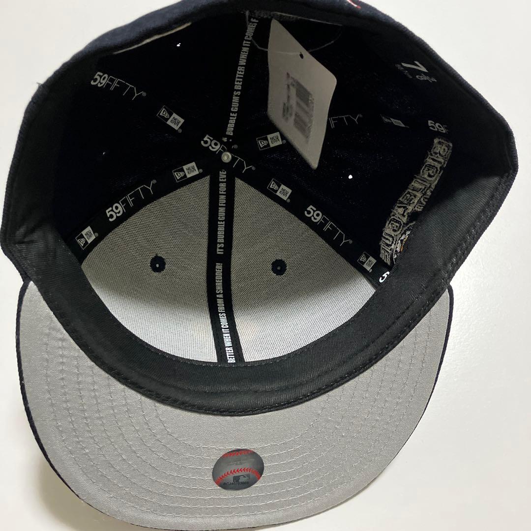 未使用 MLBエンゼルス 旧ロゴ ニューエラ ベースボールキャップ 58.7cm