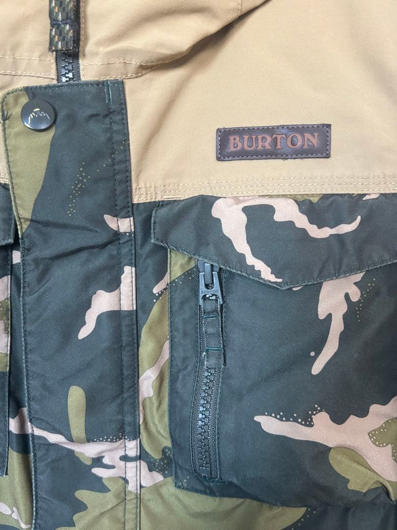 Burton 子ども用迷彩スノーボードウェア150 - メルカリ