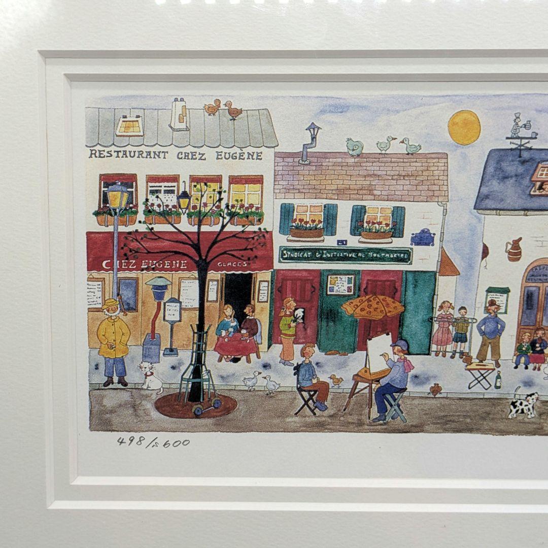 Clyv クリーブ 絵画 版画 フランス リトグラフ 限定品 直筆サイン入り