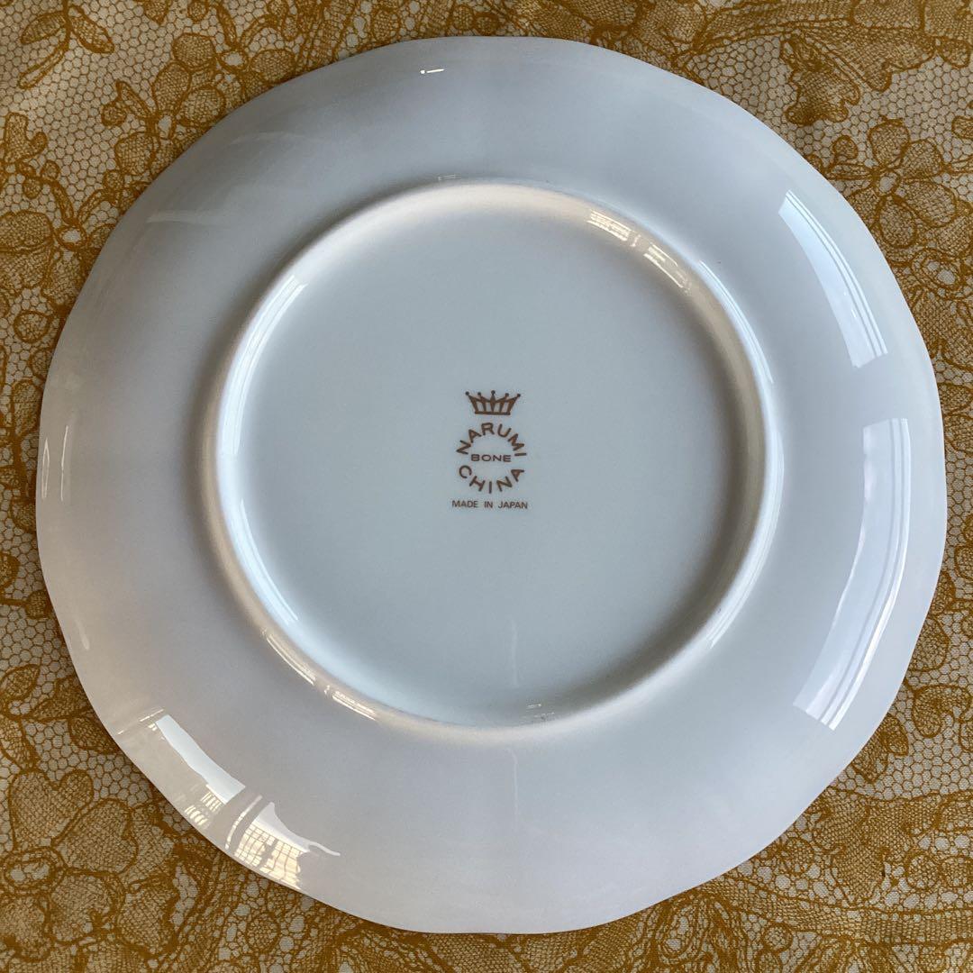 《NARUMIナルミ　ミラノ》ティータイムセット20cm皿6枚＆サービスプレート