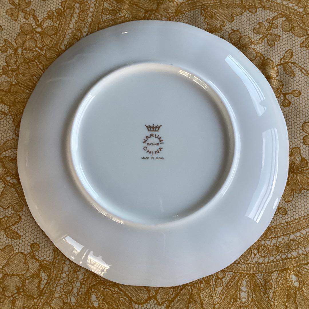 《NARUMIナルミ　ミラノ》ティータイムセット20cm皿6枚＆サービスプレート