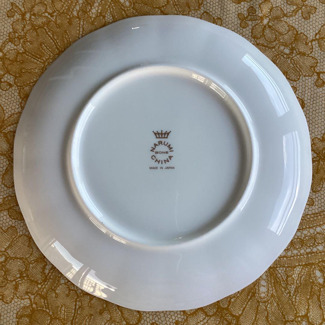 《NARUMIナルミ　ミラノ》ティータイムセット20cm皿6枚＆サービスプレート
