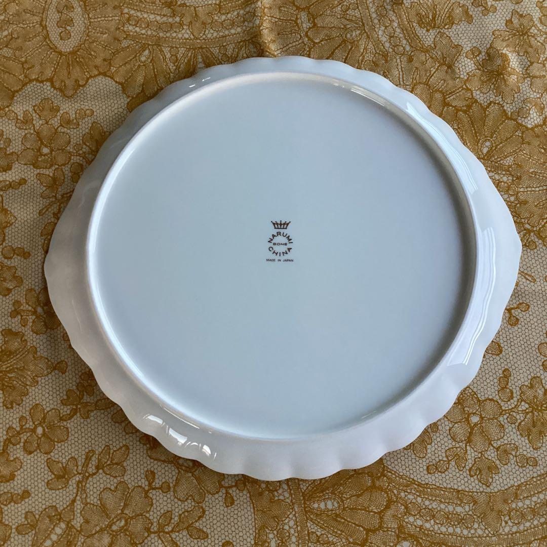 《NARUMIナルミ　ミラノ》ティータイムセット20cm皿6枚＆サービスプレート