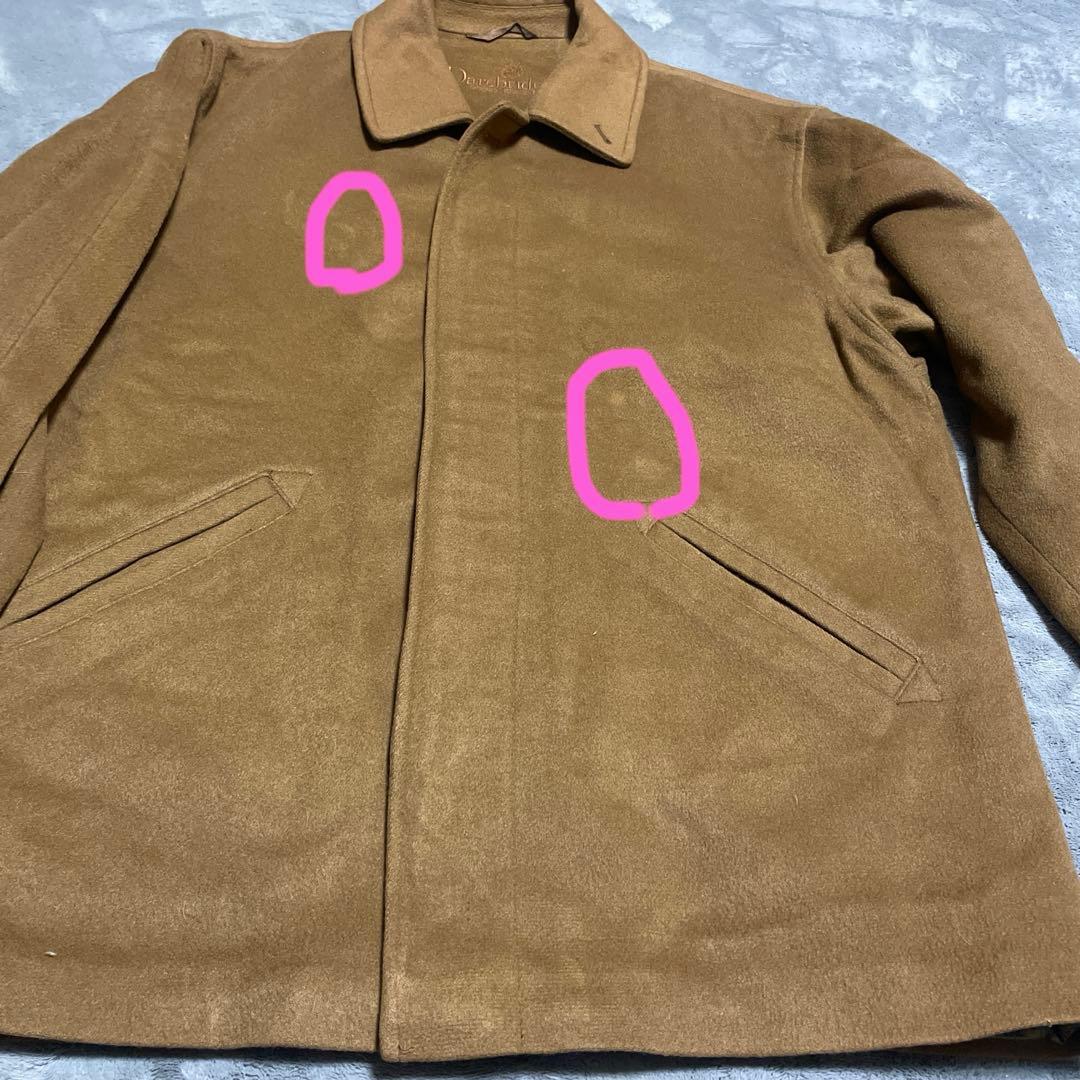 希少Darebridge ブラウン ドイツ製カシミア100%チェスターコート