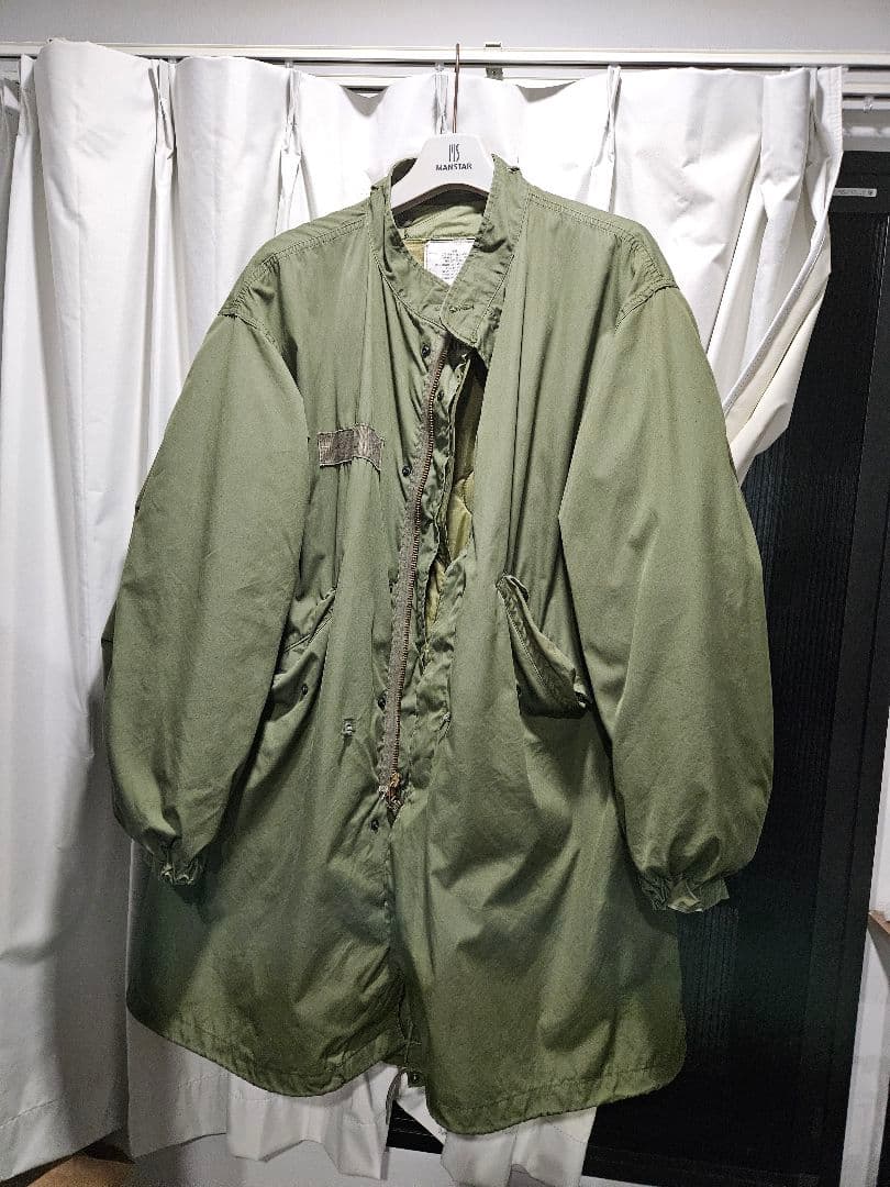 オリーブグリーン ミリタリー m65 フィッシュテール Lサイズ 米軍 オリーブグリーン ミリタリー m65 フィッシュテール Lサイズ 米軍