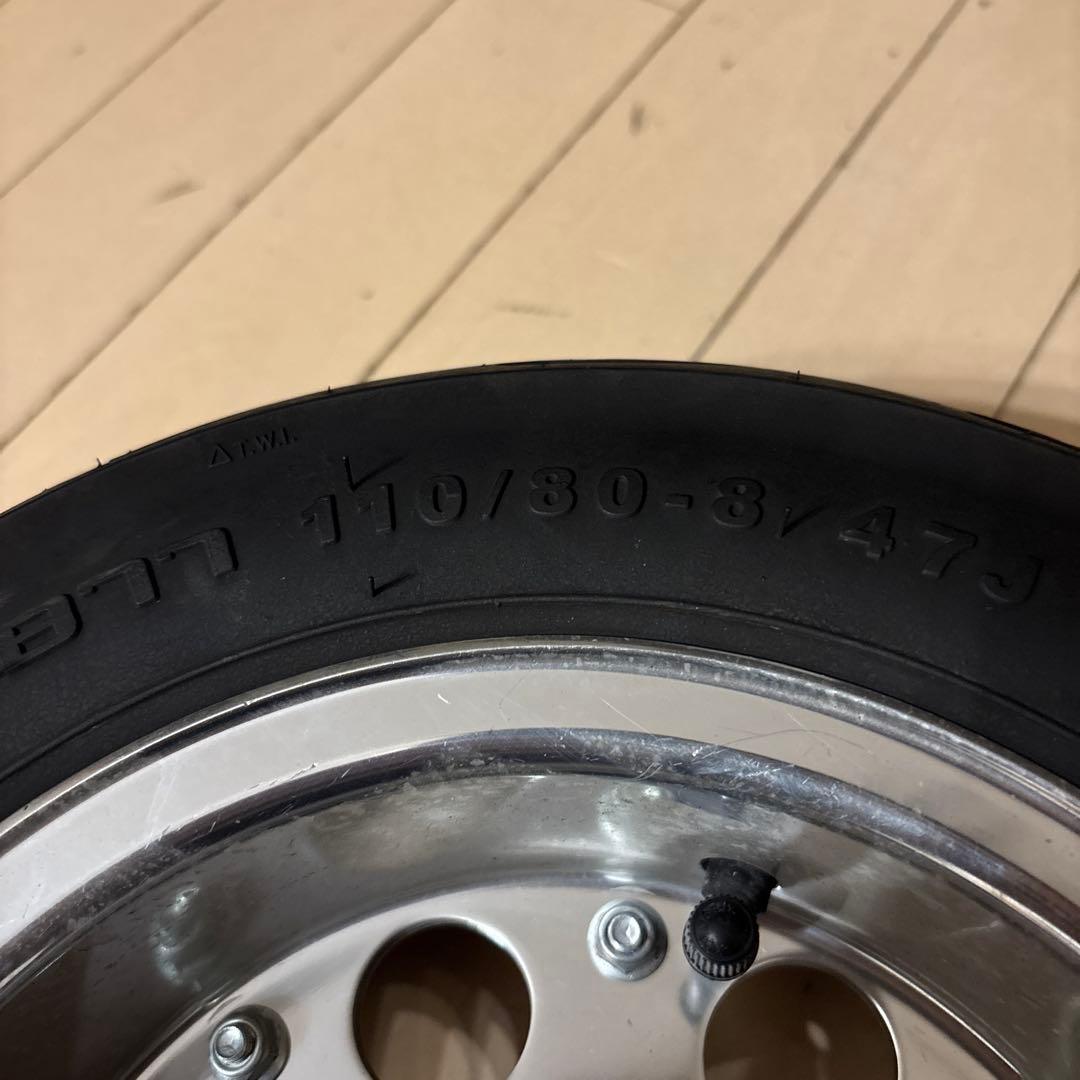 g'craft 8インチ 3.5j ワイドホイール 8穴タイプ　タイヤ セット