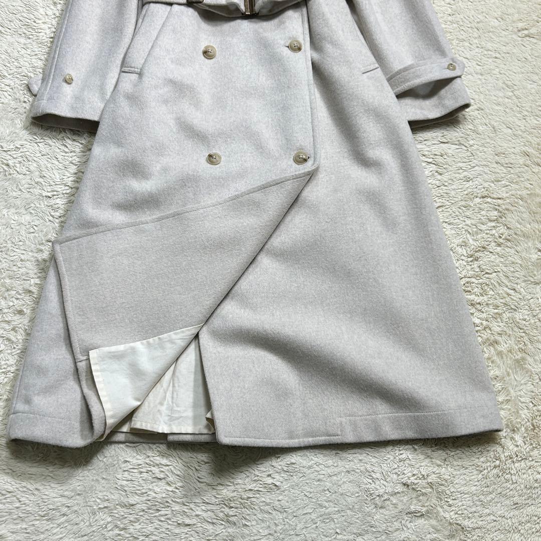 foufou フーフー ウールトレンチコート Rafine ライトグレー