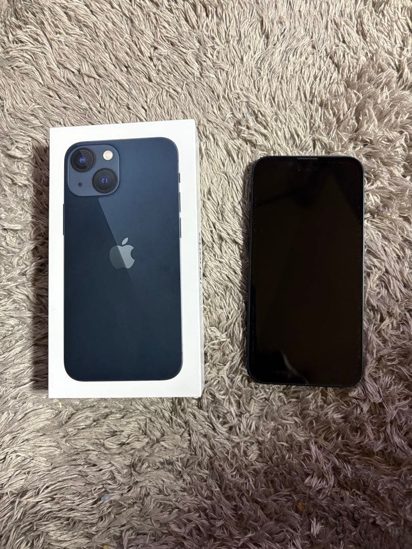 【ジャンク】Apple iPhone 13mini ミッドナイト 本体 iPhone13 mini 128GB Apple版SIMフリー ミッドナイト ジャンク品 中古