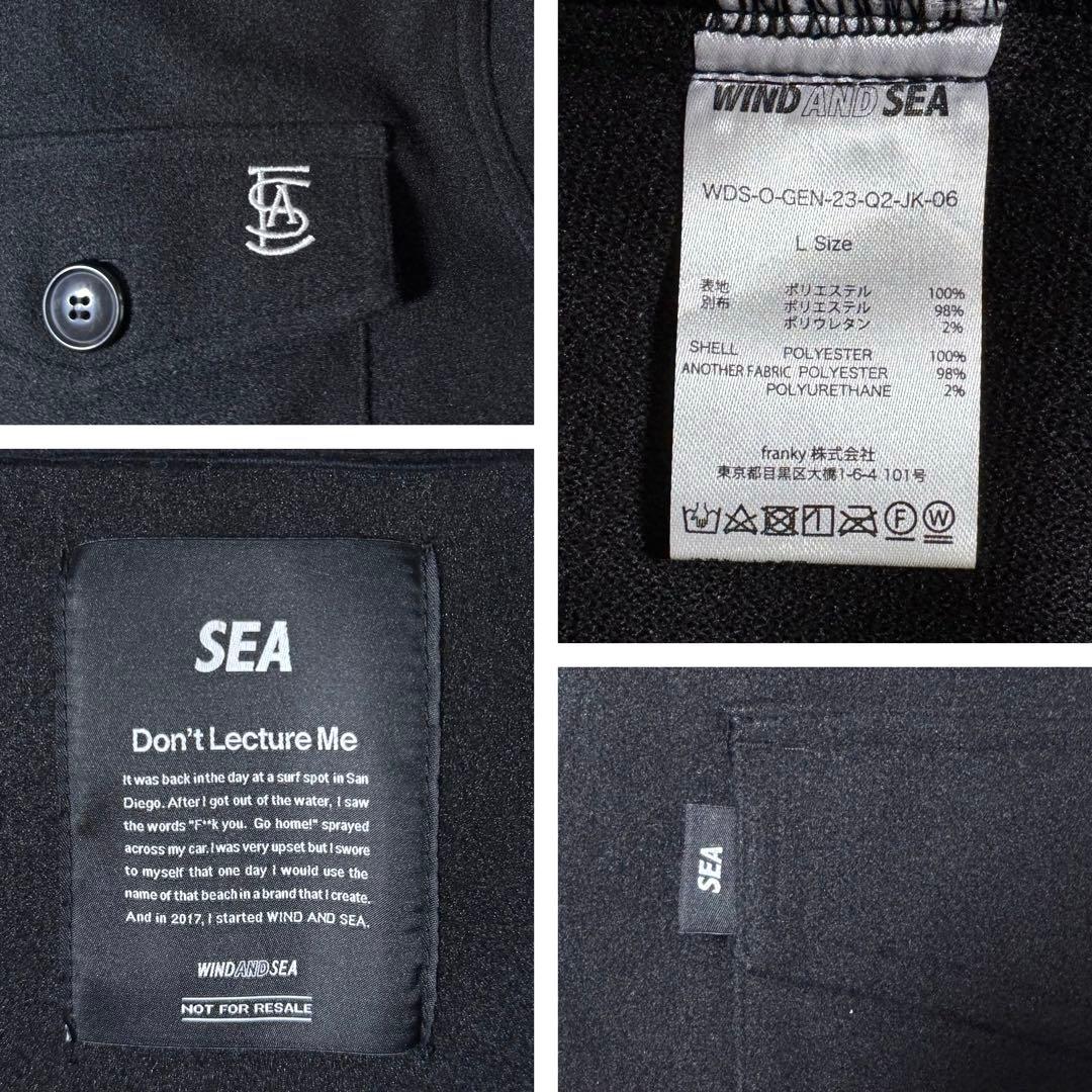 ミモザさん専用】ウィンダンシー 刺繍ロゴ 厚手 シャツジャケット L