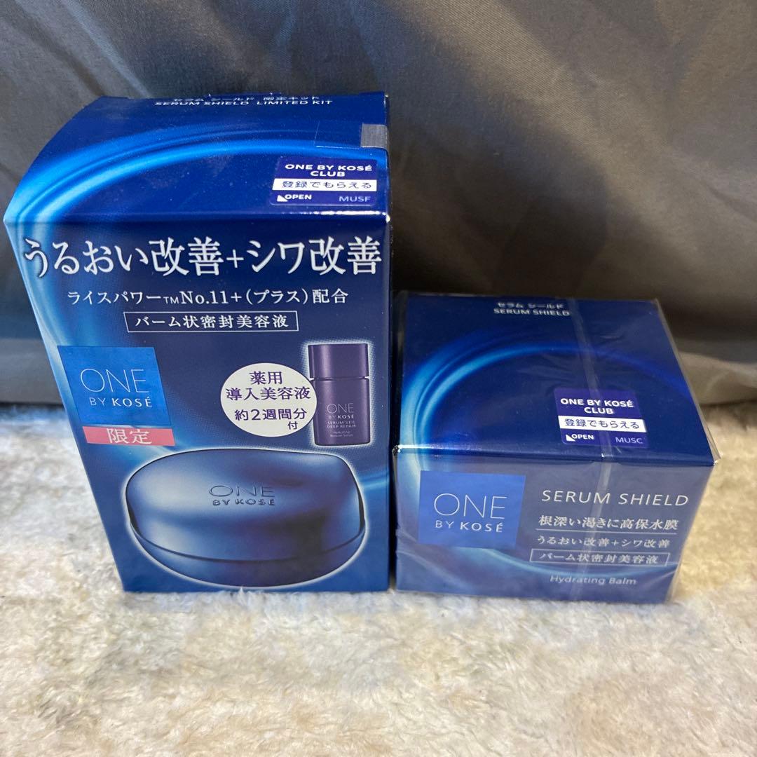 ONE BY KOSÉ セラム シールド 限定キット&40g(b35) Amazon.co.jp: 【医薬部外品】 ONE BY KOSE セラム シールド 限定