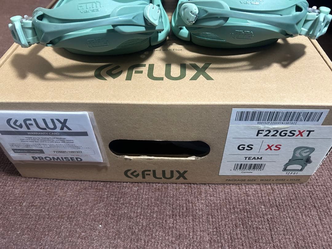ち*い様 FLUX F22GSXT ビンディング XS ミントグリーン GS - メルカリ